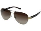 Tory Burch 0ty6048 59mm (gold/tortoise/brown Gradient) Fashion Sunglasses