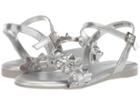 Michael Michael Kors Kids Demi Blink (little Kid/big Kid) (silver) Girl's Shoes