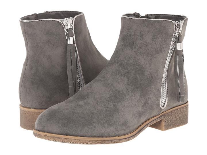 Nina Kids Puffie (little Kid/big Kid) (grey Nubuck) Girls Shoes