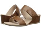 Ecco Shape 35 Wedge 2-strap (camel) Women's Wedge Shoes