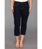 Jag Jeans Petite Petite Alta Crop In Indigo (indigo) Women's Jeans