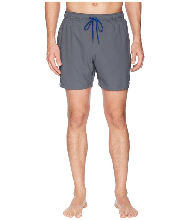 Columbia Blue Magic Water Shorts (graphite Camp Print) Men's Shorts