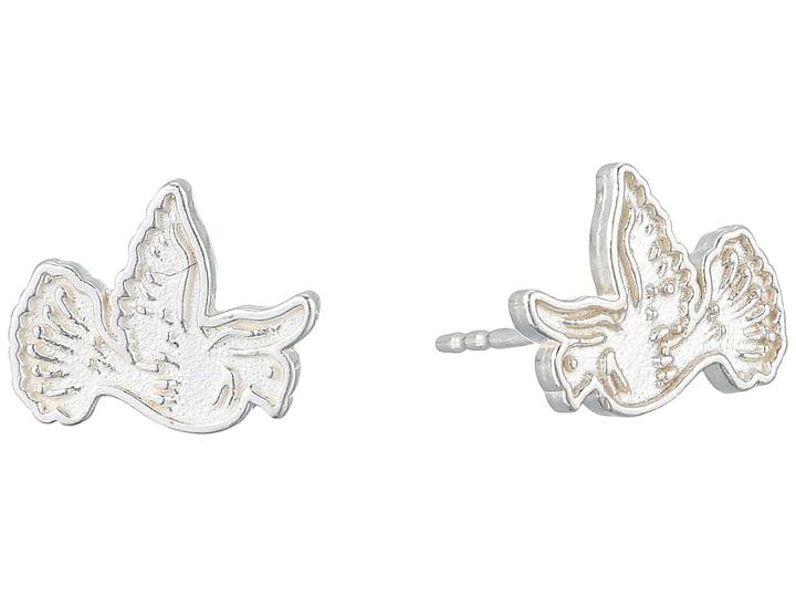 Alex And Ani Dove Post Earrings