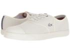 Lacoste Rene 118 1 (off-white/light Brown) Men's Shoes