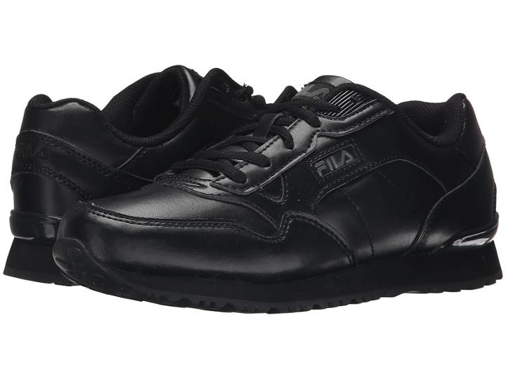 Fila Cress (black/castlerock/metallic Silver) Women's Shoes