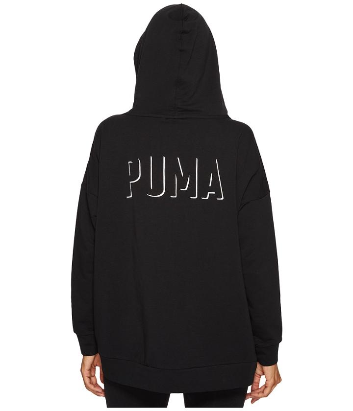 Puma Fusion Hoodie (puma Black) Women's Sweatshirt