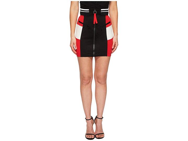 Versace Jeans Color Block Skirt (bittersweet) Women's Skirt