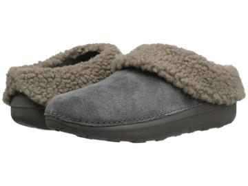 Fitflop Loaff Snug Slipper (charcoal) Women's Slippers