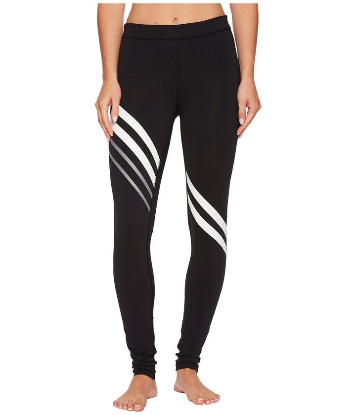 Under Armour Favorite Leggings-engineered (black/white) Women's Casual Pants