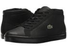 Lacoste Straightset Sp Chukka 417 1 Cam (black/black) Men's Shoes