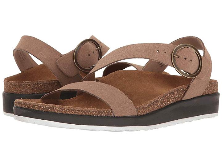 Aetrex Adrianna (taupe) Women's Sandals