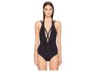 La Perla Aquamarine Special Swimsuit (black) Women's Swimsuits One Piece