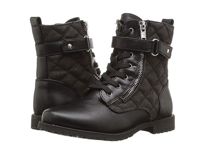 Rachel Kids Kirsten (little Kid/big Kid) (black/silver) Girl's Shoes