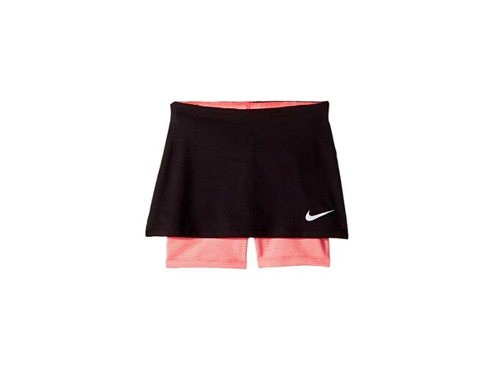 Nike Kids Dri-fit Scooter (little Kids) (black) Girl's Skirt
