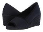Lauren Ralph Lauren Carmondy (dark Midnight Linen) Women's Shoes