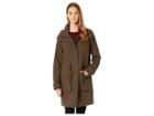 Marc New York By Andrew Marc Meadowmere Bonded Jersey Patch Pocket Coat (olive) Women's Coat