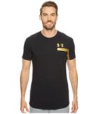 Under Armour Perpetual Short Sleeve Graphic Tee (black/metallic Victory Gold) Men's T Shirt