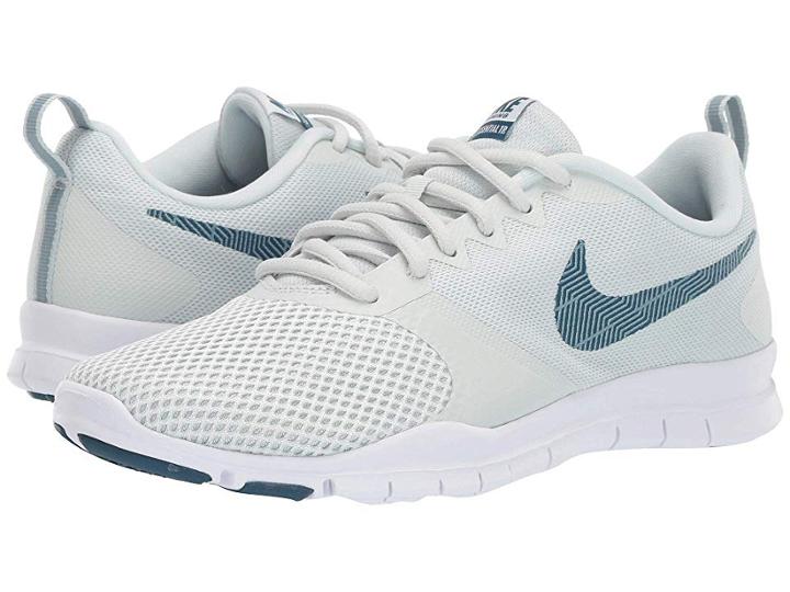 Nike Flex Essential Tr (barely Grey/blue Force/sail/ember Glow) Women's Cross Training Shoes