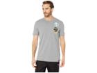 Puma Power Through Peace 307 Tee (medium Gray Heather) Men's Clothing