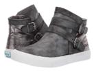 Blowfish Mucho (dark Grey Cecillia Pu/bornze Meteorite) Women's Shoes
