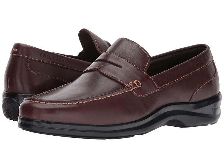 Cole Haan Santa Barbara Penny Ii (dark Roast) Men's Shoes