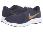 Nike Revolution 4 (obsidian/metallic Gold/black/white) Women's Running Shoes