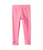 Polo Ralph Lauren Kids Solid Jersey Leggings (toddler) (baja Pink) Girl's Casual Pants