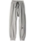 Nununu Solid Sweatpants (little Kids/big Kids) (heather Grey) Boy's Casual Pants