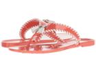 Jack Rogers Alana Jelly (fire Coral/white) Women's Shoes