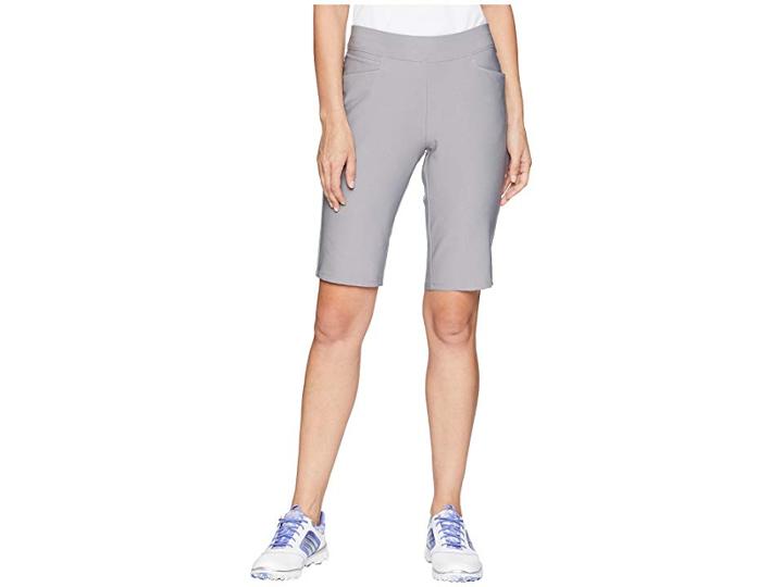 Adidas Golf Adistar Bermuda Shorts (grey Three) Women's Shorts