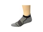Sperry Pinstripe Performance Tab Ultra Low Show (gray Marl) Men's Low Cut Socks Shoes