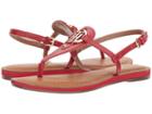 Tommy Hilfiger Genei (red Leather) Women's Shoes