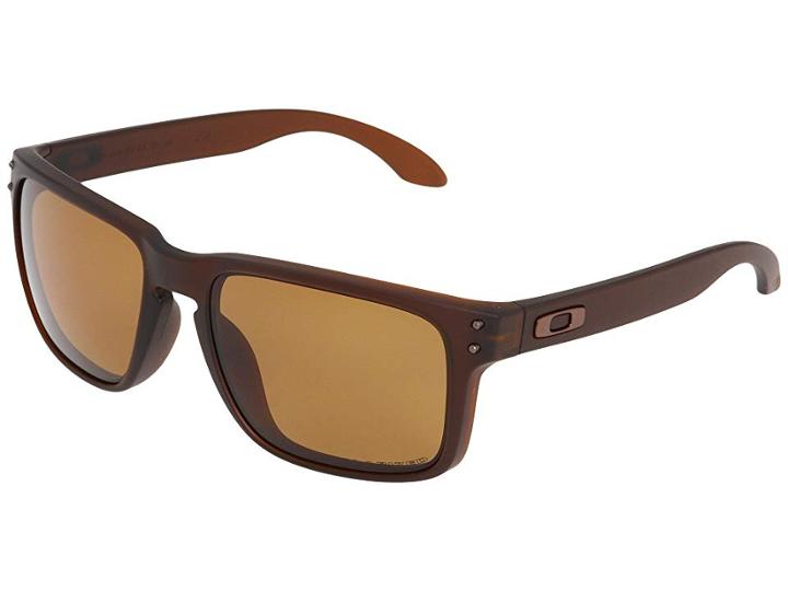 Oakley Holbrook (matte Rootbeer/bronze Polarized Lens) Sport Sunglasses