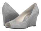 Stuart Weitzman Annaform (silver Noir) Women's Shoes