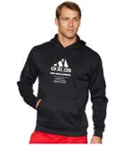 Adidas Team Issue Pullover Fleece Hoodie (black 1) Men's Sweatshirt