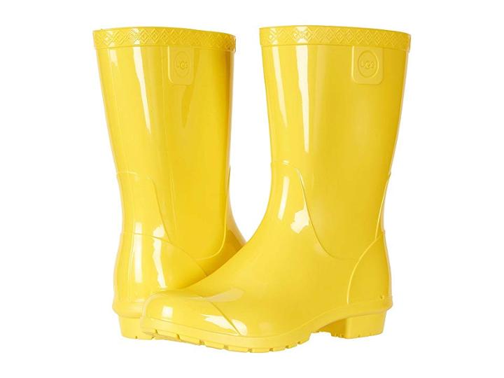 Ugg Kids Raana (little Kid/big Kid) (lemon Yellow) Girls Shoes