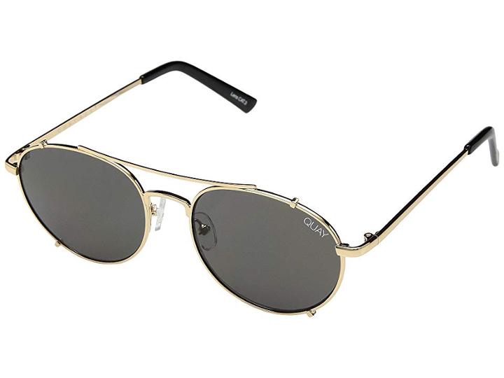 Quay Australia Little J (gold/smoke) Fashion Sunglasses
