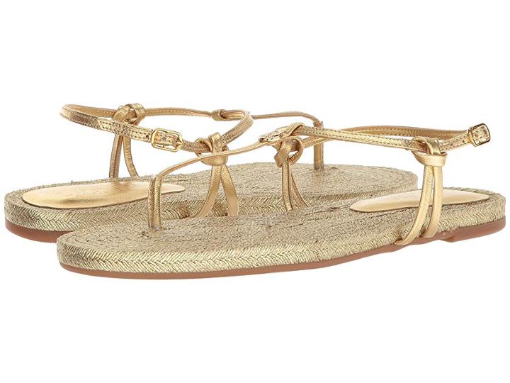 Lauren Ralph Lauren Makayla (rl Gold Metallic Leather) Women's Shoes