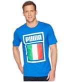 Puma Forever Football Country Tee (team Power Blue) Men's T Shirt
