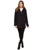 Vince Camuto Hooded Trench (navy) Women's Coat