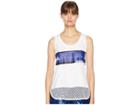 Adidas By Stella Mccartney Essentials Logo Tank Cz3841 (white) Women's Clothing