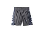 Nike Kids Elite Stripe Shorts (toddler) (cool Gray/white) Boy's Shorts