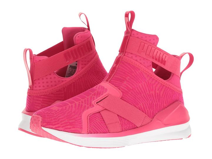 Puma Fierce Strap Flocking (sparkling Cosmo/sparkling Cosmo) Women's Shoes