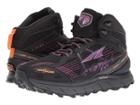 Altra Footwear Lone Peak 3.5 Mid Mesh (purple/orange) Women's Running Shoes
