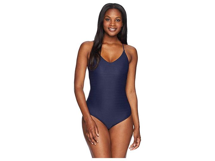 Jets Swimwear Australia Disposition Tank One-piece (navy) Women's Swimsuits One Piece