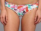 Carve Designs - Janie Reversible Bikini Bottom (white Paradise/hot Coral)