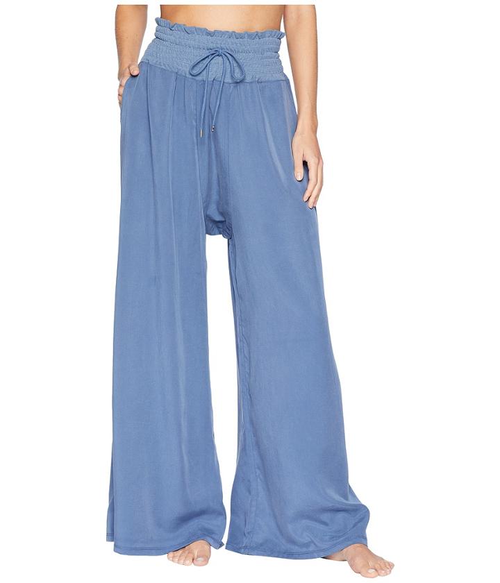 Free People Mia Pants (ocean Blue) Women's Casual Pants