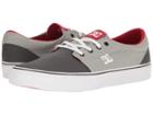 Dc Trase Tx (grey/grey/red) Skate Shoes