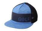 Puma Golf Wordmark Snapback Cap (electric Blue Lemonade) Caps
