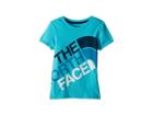 The North Face Kids Short Sleeve Graphic Tee (little Kids/big Kids) (blue Curacao) Girl's Short Sleeve Pullover